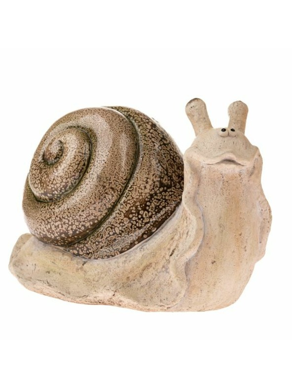 Casa de Engel Διακοσμητικό σαλιγκάρι κήπου - καφέ (μαγνήσιο), 0/4