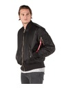 Alpha Industries Ανδρικό μαύρο bomber μπουφάν Alpha Industries MA-1 Heritage