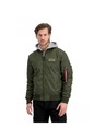 Alpha Industries Ανδρικό πράσινο bomber μπουφάν Alpha Industries MA-1 TT Hood