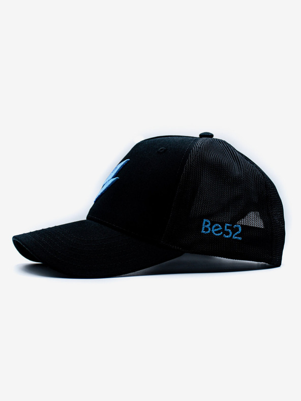 Be52 Be52 Bolt καπέλο premium μαύρο/μπλε