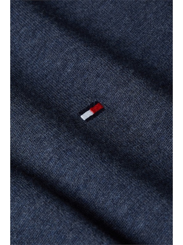 Tommy Hilfiger Ανδρικό μπλε πουλόβερ συλλογής 1985 Tommy Hilfiger