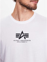 Alpha Industries Ανδρικό λευκό t-shirt Basic T-Shirt Alpha Industries White