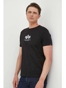 Alpha Industries Ανδρικό μαύρο t-shirt Basic T-Shirt Alpha Industries Black