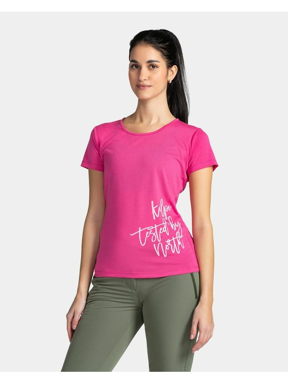 Kilpi Ροζ γυναικείο αθλητικό μπλουζάκι Kilpi Garove