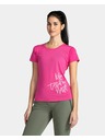 Kilpi Ροζ γυναικείο αθλητικό μπλουζάκι Kilpi Garove