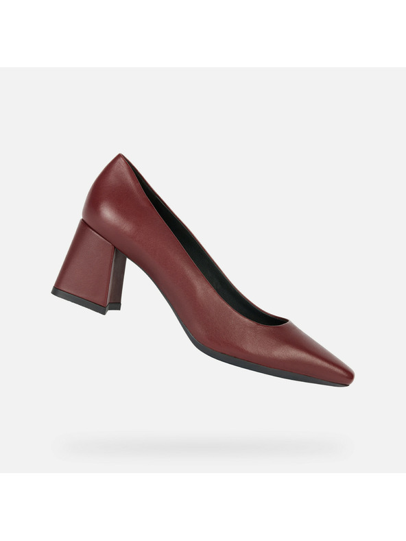 Geox Μπορντό γυναικείες γόβες Geox Giselda