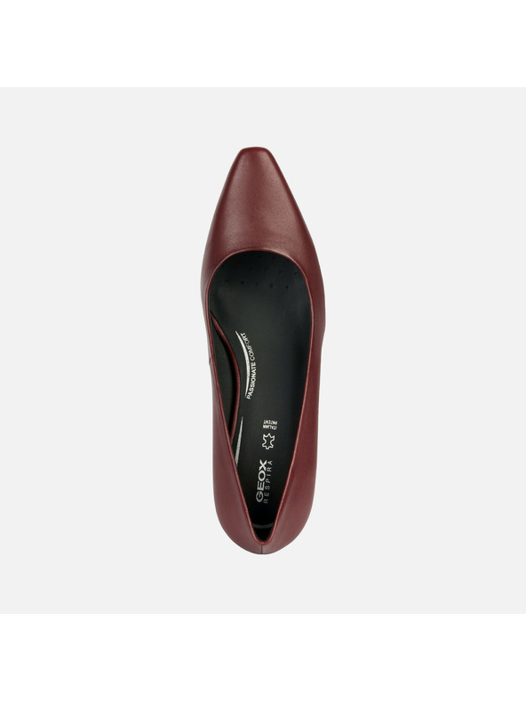 Geox Μπορντό γυναικείες γόβες Geox Giselda