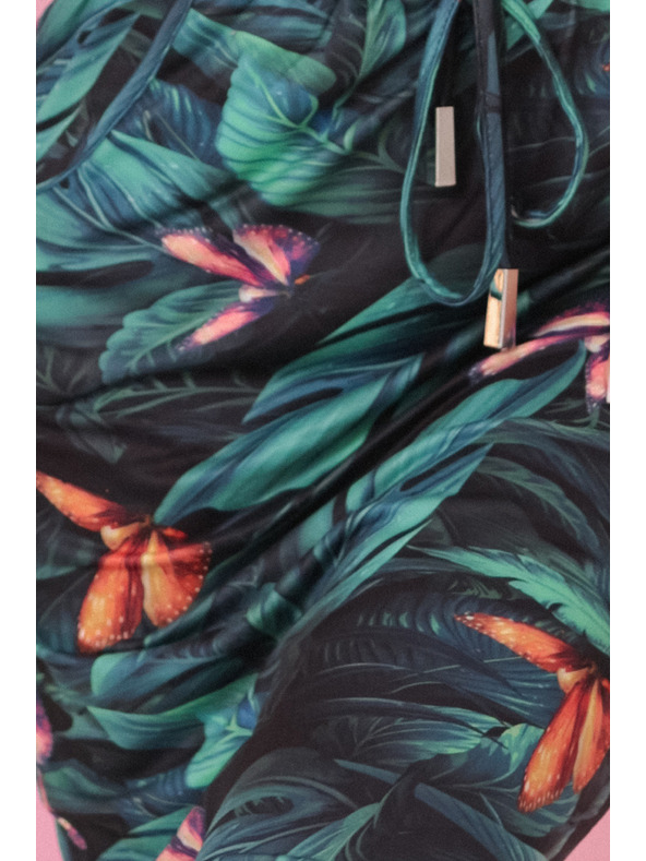 numoco Αθλητικό φόρεμα με τσέπες και δέσιμο