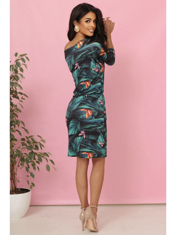 numoco Αθλητικό φόρεμα με τσέπες και δέσιμο