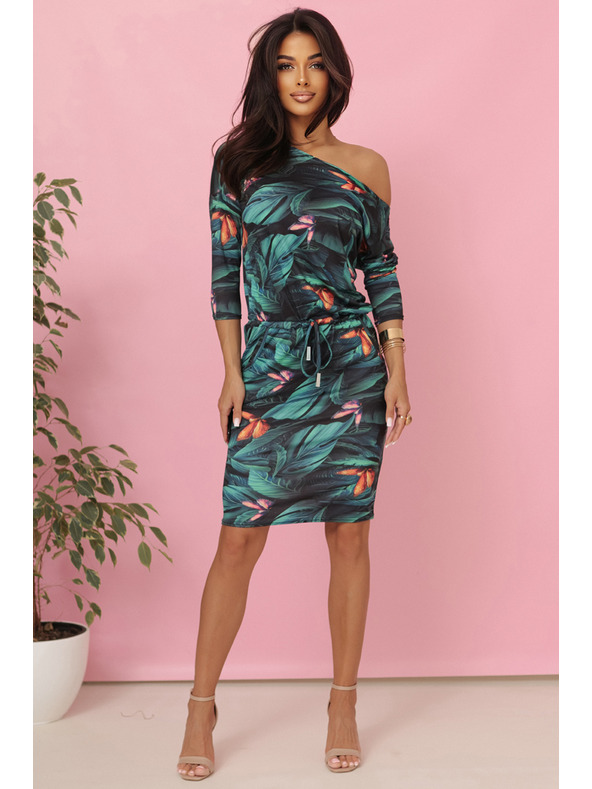 numoco Αθλητικό φόρεμα με τσέπες και δέσιμο