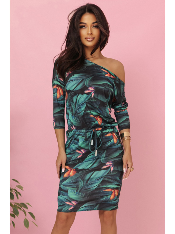 numoco Αθλητικό φόρεμα με τσέπες και δέσιμο