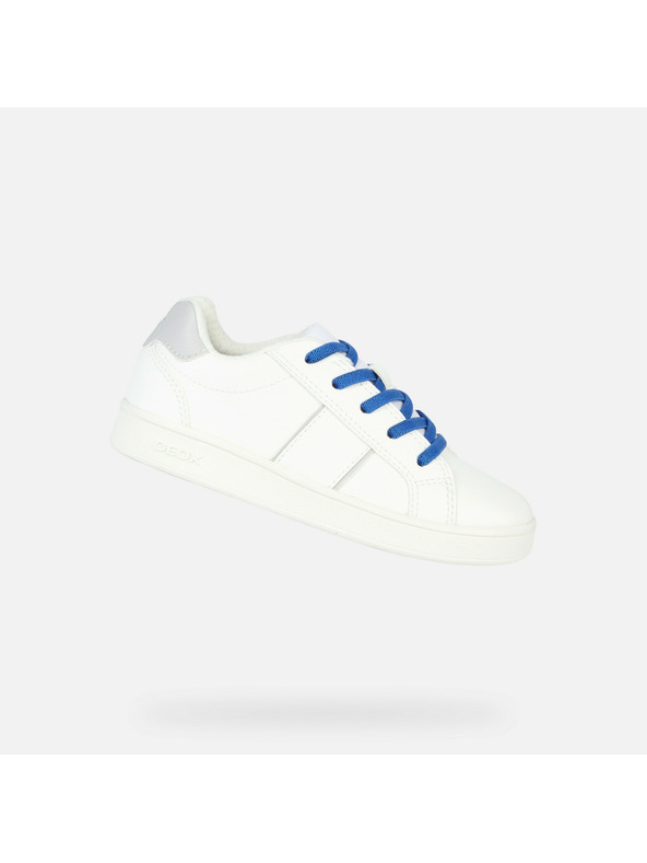 Geox Λευκά αγορίστικα αθλητικά παπούτσια Geox Eclyper