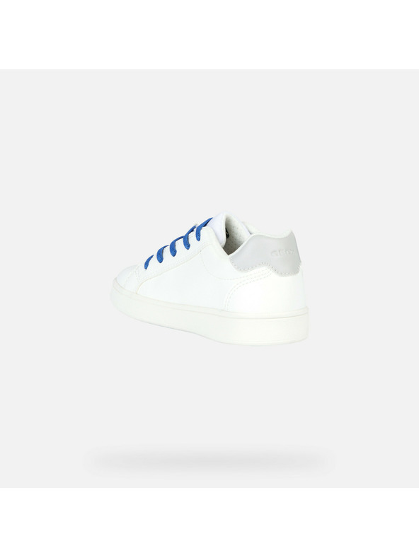 Geox Λευκά αγορίστικα αθλητικά παπούτσια Geox Eclyper