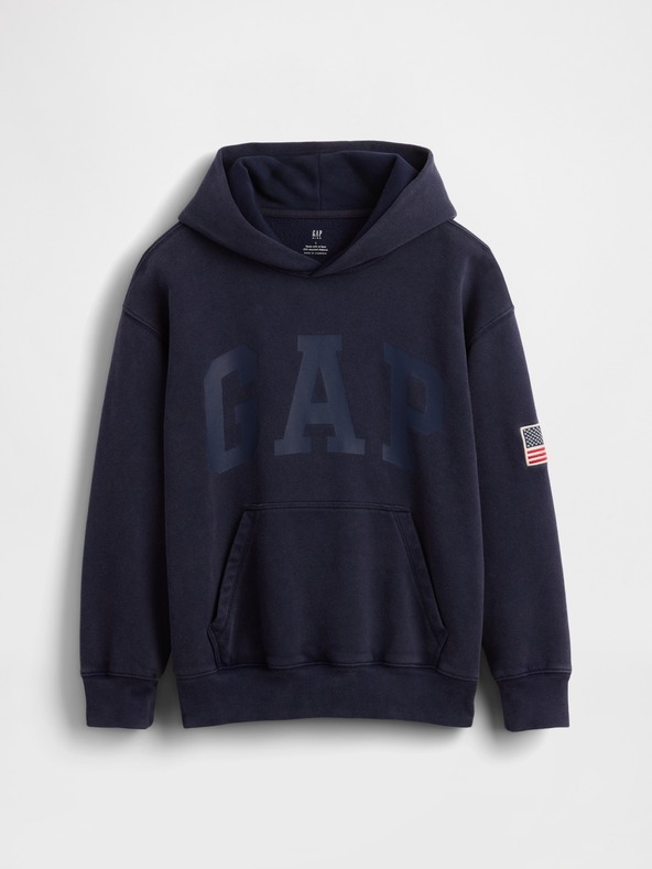 GAP Παιδικό φούτερ VintageSoft Americana GAP