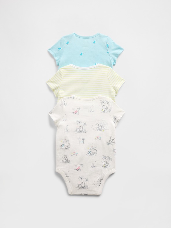 GAP Βρεφικό κορμάκι, σετ 3τεμ. GAP