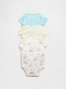 GAP Βρεφικό κορμάκι, σετ 3τεμ. GAP