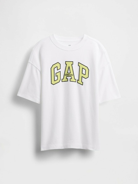 GAP Παιδικό oversize μπλουζάκι Heavyweight Athletic Logo GAP
