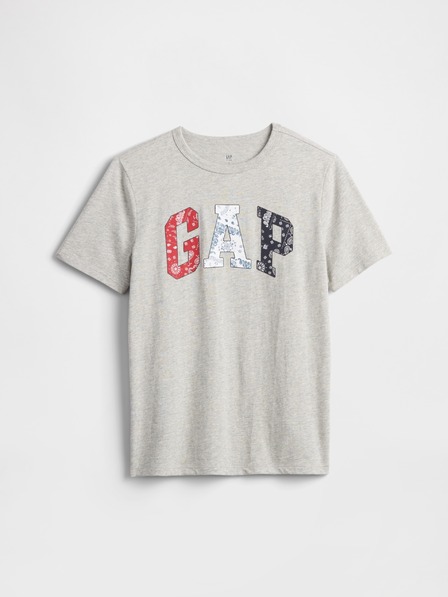 GAP Παιδικό T-shirt με λογότυπο Americana GAP