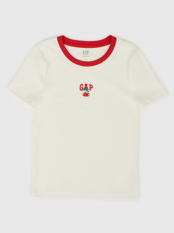 GAP Crop T-shirt με λογότυπο GAP