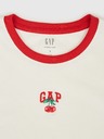 GAP Crop T-shirt με λογότυπο GAP
