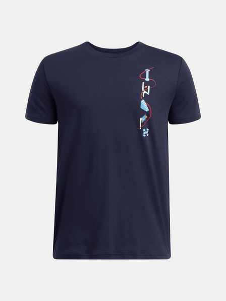 Under Armour Παιδικό μπλουζάκι Under Armour UA B PORTAL LOGO SS