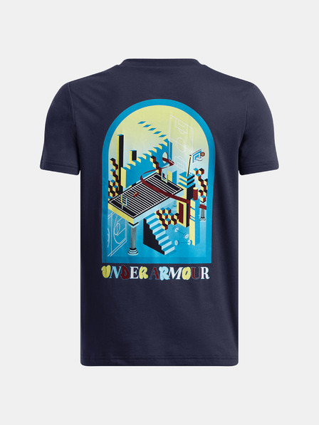 Under Armour Παιδικό μπλουζάκι Under Armour UA B PORTAL LOGO SS