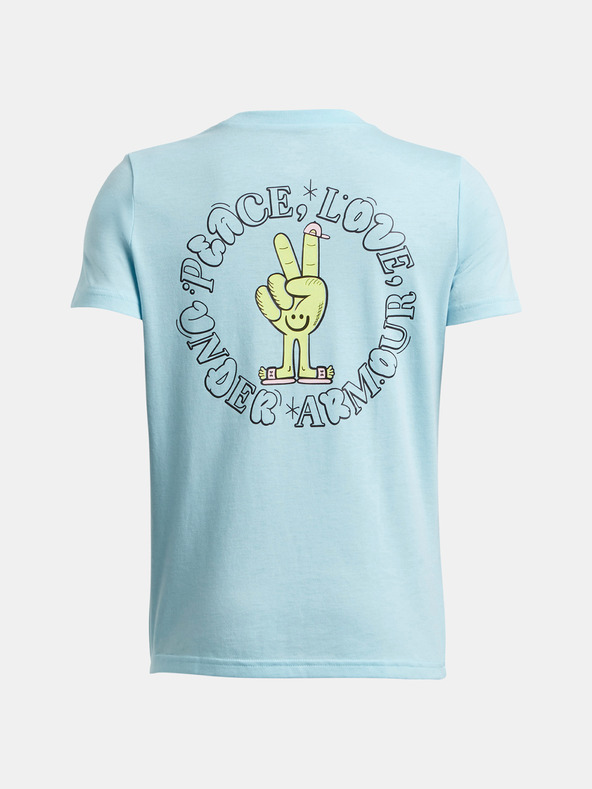 Under Armour Παιδικό μπλουζάκι Under Armour UA B PEACE LOVE UA SS