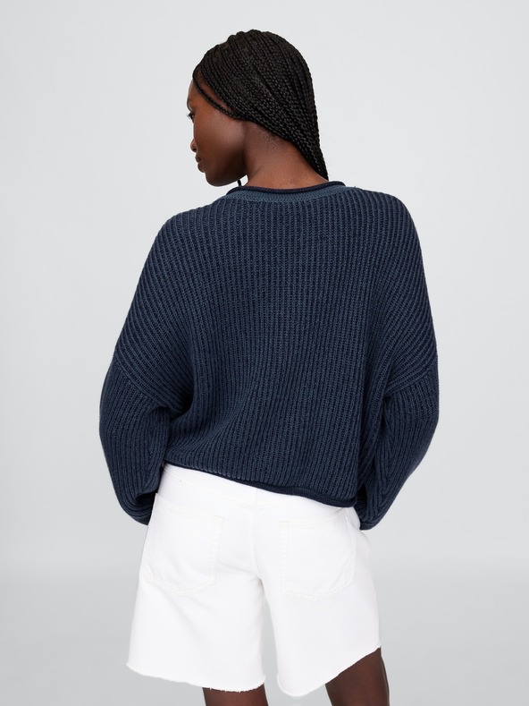 GAP Oversize crop πουλόβερ Americana GAP