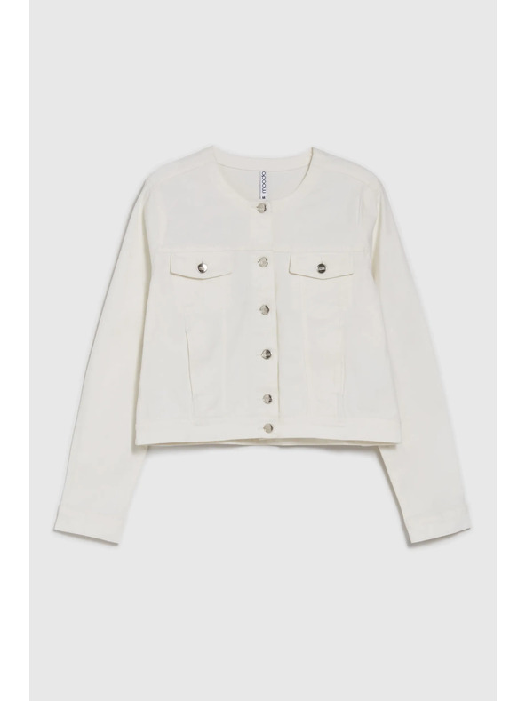 Moodo Λευκό γυναικείο σακάκι Moodo