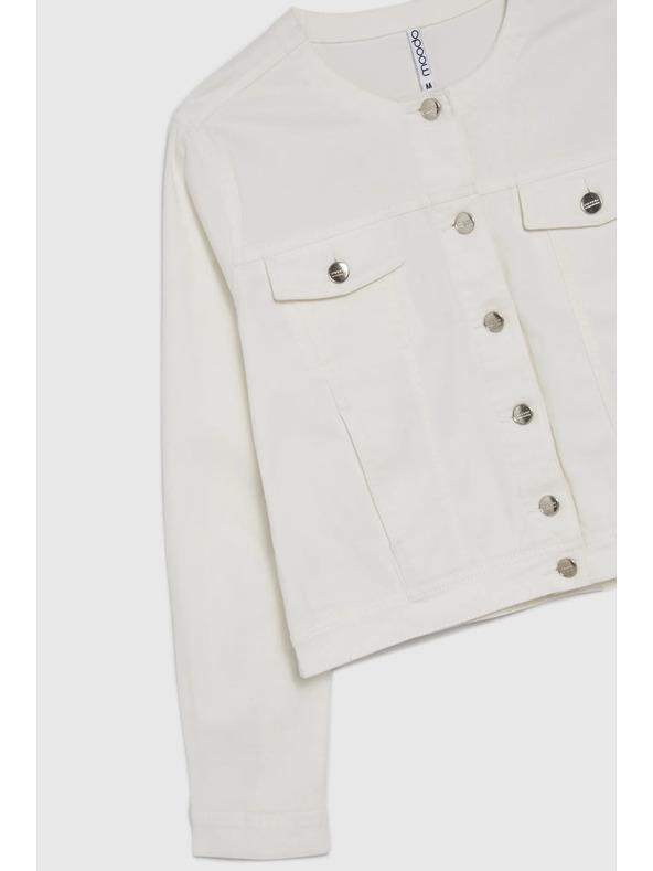 Moodo Λευκό γυναικείο σακάκι Moodo