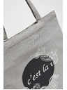 Moodo Γκρι γυναικεία τσάντα Moodo