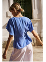 Moodo Μπλε γυναικεία πουκαμίσα Moodo
