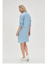 Moodo Μπλε γυναικείο φόρεμα Moodo