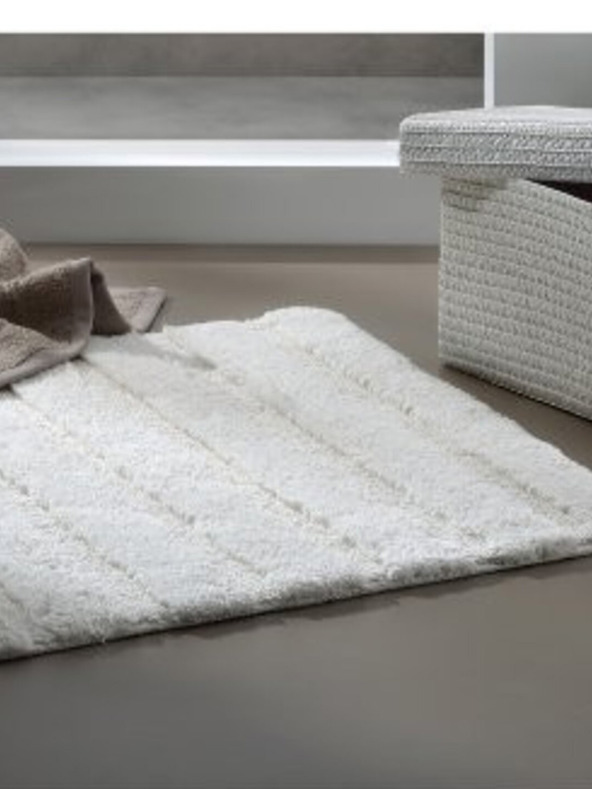 Kela Πατάκι μπάνιου Megan 100% βαμβακερό βρύο πράσινο 65,0x55,0x1,6εκ KELA