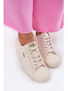 BIG STAR SHOES Γυναικεία υφασμάτινα αθλητικά παπούτσια Big Star – μπεζ