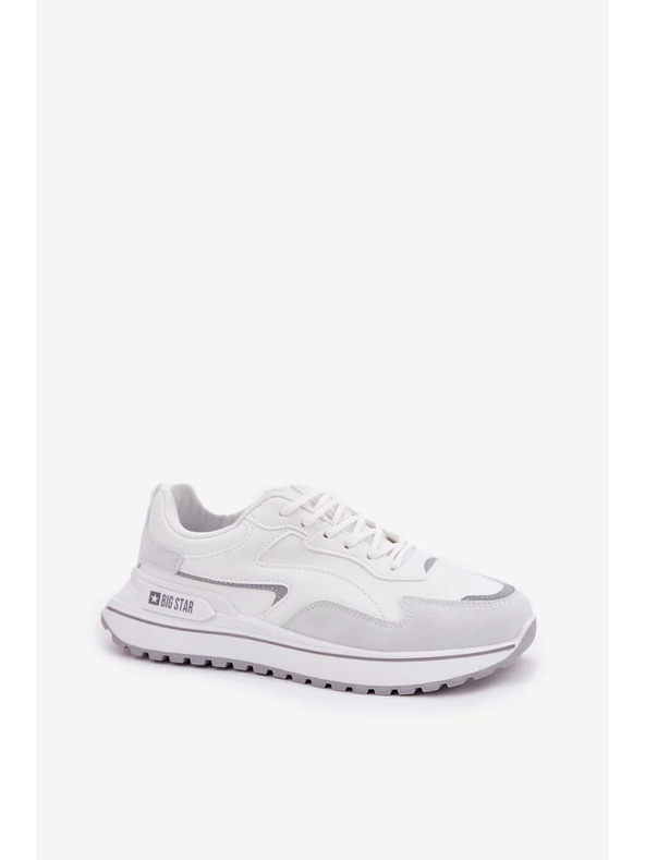 BIG STAR SHOES Γυναικεία αθλητικά παπούτσια Big Star HI-POLY SYSTEM – λευκά