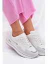 BIG STAR SHOES Γυναικεία αθλητικά παπούτσια Big Star HI-POLY SYSTEM – λευκά
