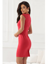 numoco Κλασικό εφαρμοστό φόρεμα σε κόκκινο χρώμα