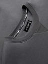 Ombre Clothing Unisex κλασικό φούτερ με στρογγυλή λαιμόκοψη - γκρι