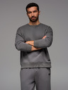 Ombre Clothing Unisex κλασικό φούτερ με στρογγυλή λαιμόκοψη - γκρι