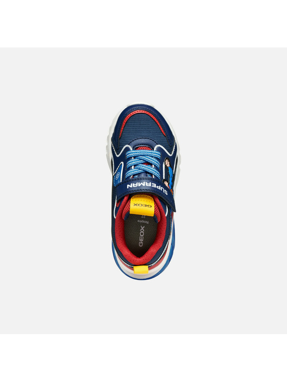 Geox Μπλε αγορίστικα αθλητικά παπούτσια Geox Ciberdron