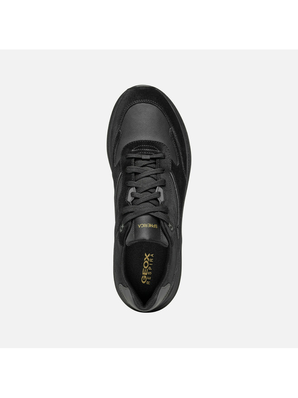 Geox Μαύρα ανδρικά αθλητικά παπούτσια Geox Spherica Actif X1