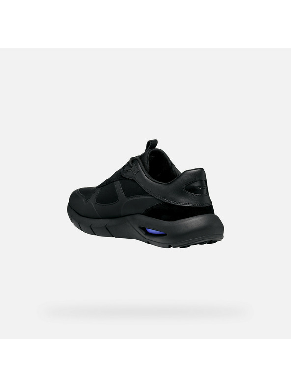 Geox Μαύρα ανδρικά αθλητικά παπούτσια Geox Spherica ECUB-5