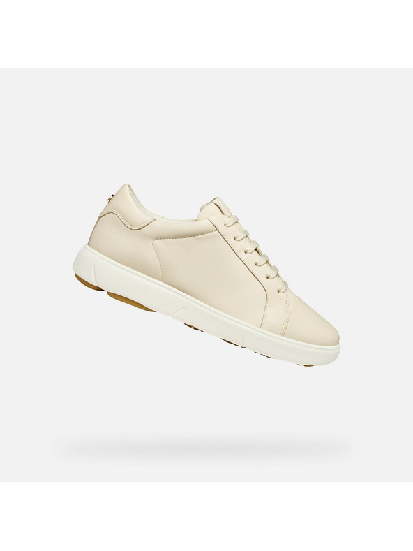 Geox Κρεμ γυναικεία αθλητικά παπούτσια Geox Nebula 2.0 C