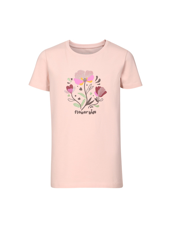 NAX Παιδικό βαμβακερό μπλουζάκι nax NAX OMESO peach whip