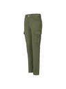 ALPINE PRO Γυναικείο βαμβακερό παντελόνι με τσέπες ALPINE PRO KALLA rifle green