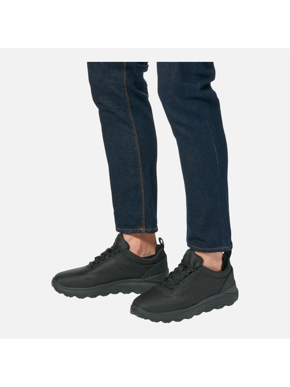 Geox Μαύρα ανδρικά αθλητικά παπούτσια Geox Spherica 4X4 ABX