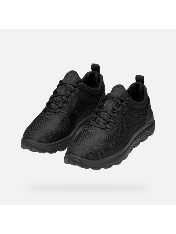 Geox Μαύρα ανδρικά αθλητικά παπούτσια Geox Spherica 4X4 ABX