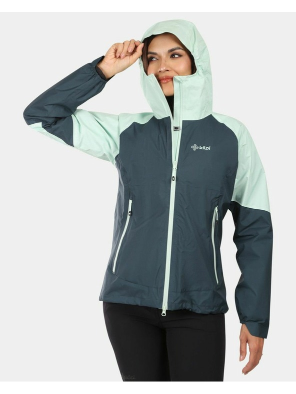 Kilpi Γυναικείο αδιάβροχο μπουφάν Kilpi HURRICANE-W Σκούρο Πράσινο
