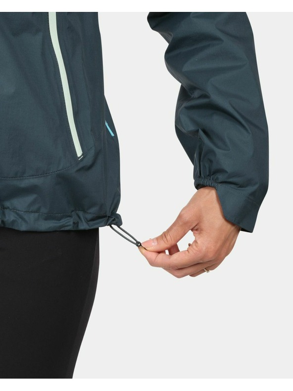 Kilpi Γυναικείο αδιάβροχο μπουφάν Kilpi HURRICANE-W Σκούρο Πράσινο